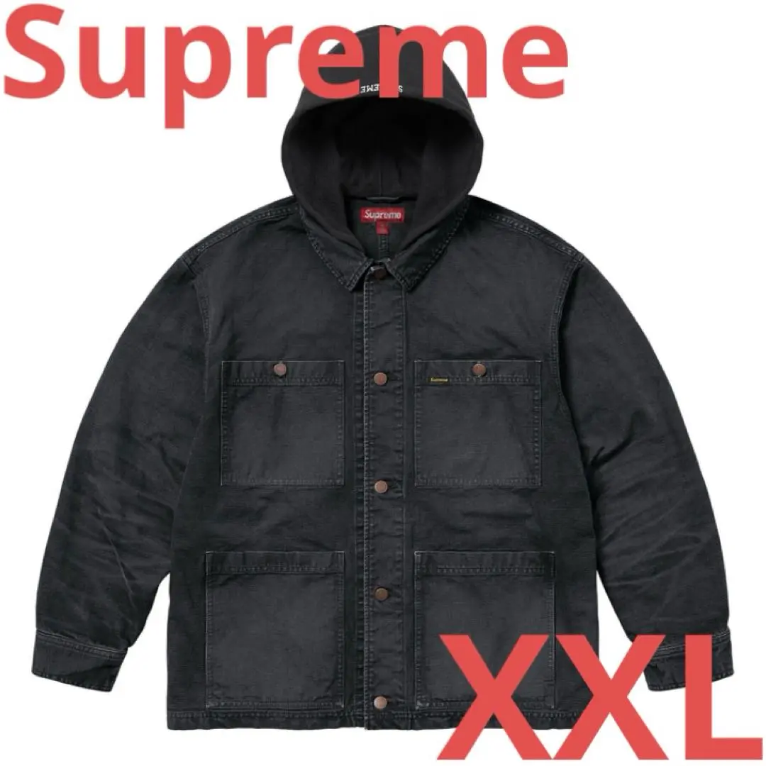2025年最新】Supreme Worn Hooded Chore Coatの人気アイテム
