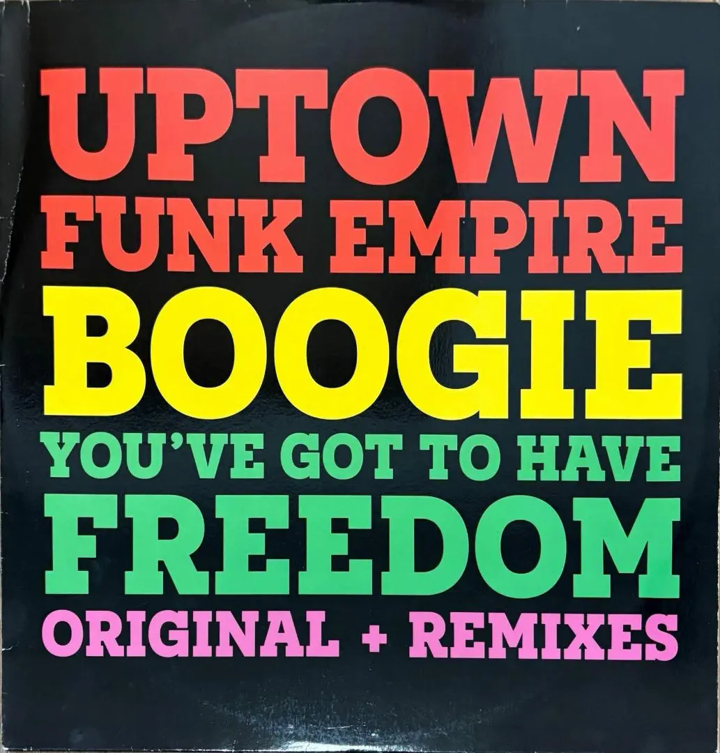 2025年最新】uptown funk lpの人気アイテム - メルカリ