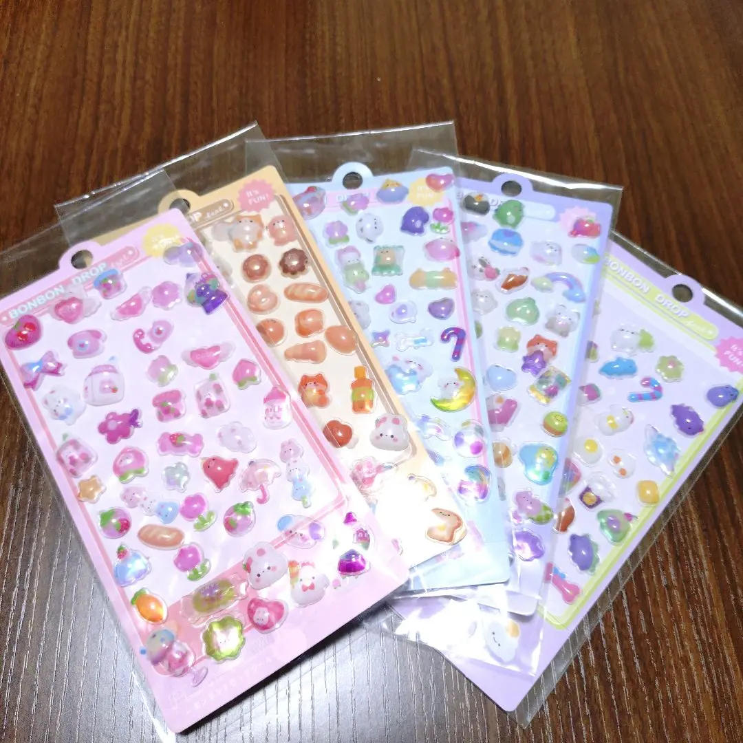 BONBON DROP 貼紙5枚套裝 的縮圖
