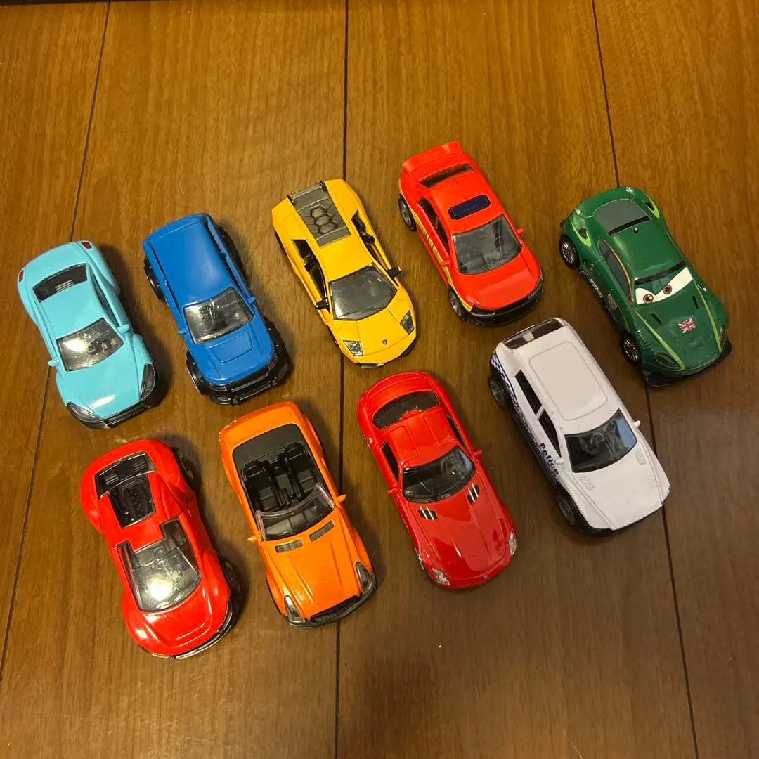 Thumbnail of [Large] Miniature Car Set - 9 Cars