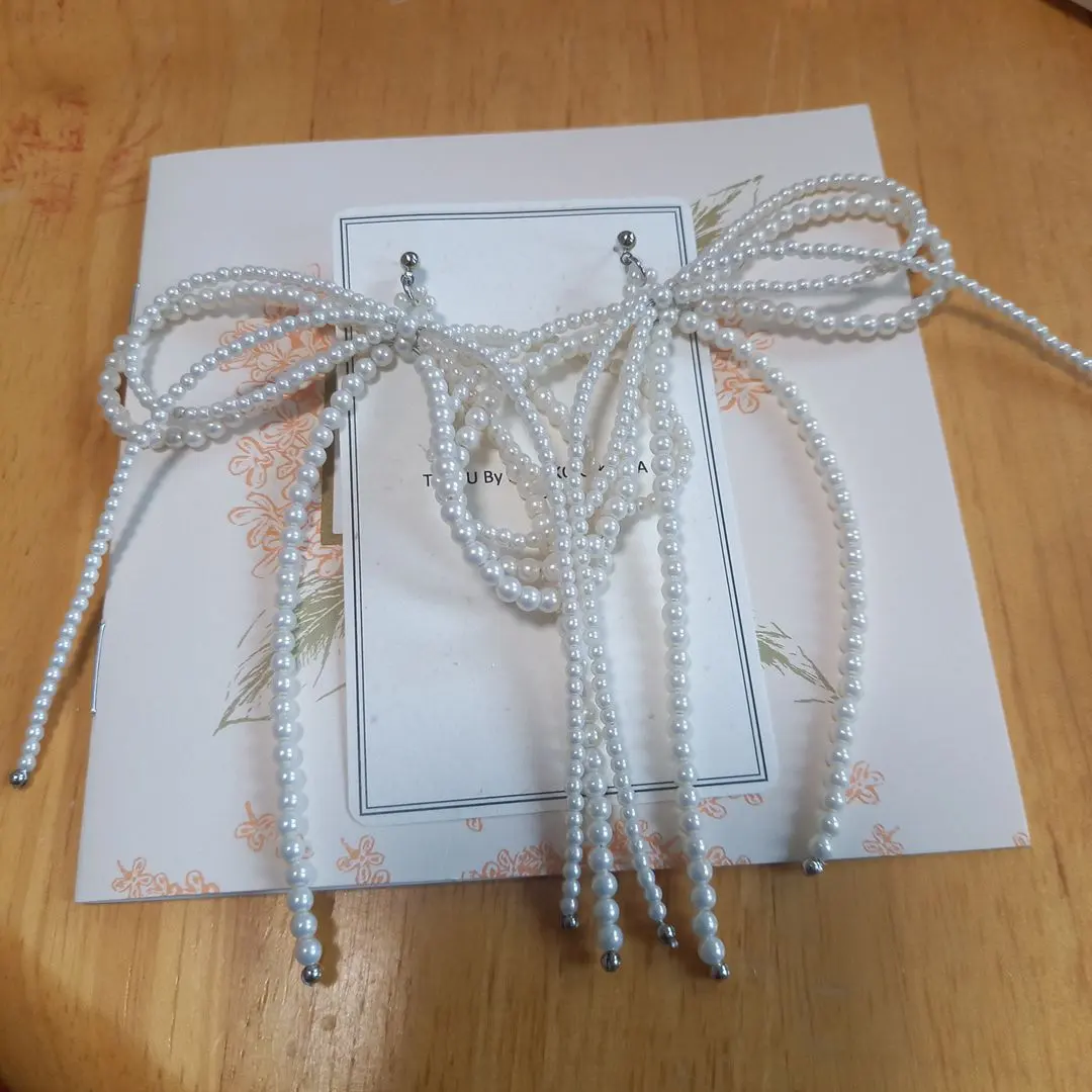 ツルバイマリコオイカワ★パールリボンピアス 2025年最新】TSURU by Mariko Oikawa ピアスの人気アイテム