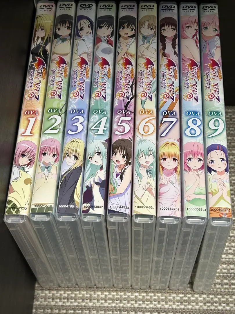 To LOVE OVA DVD9巻セット To Love-Ru Darkness OVA Blu-ray Box First Limited Edition