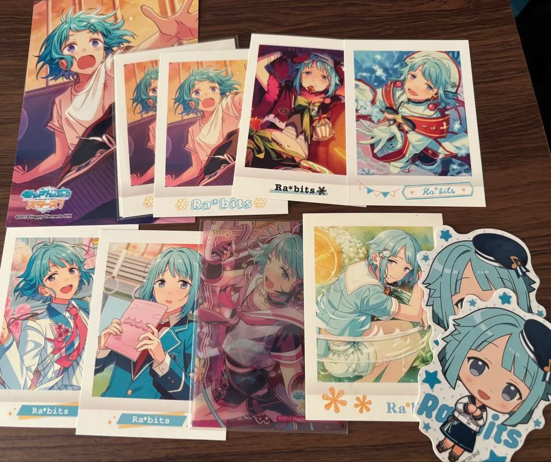 Thumbnail of Ansuta (Ensemble Stars) Shinobu Sengoku set: Paspare, Clear Cards, Bromides, Stickers