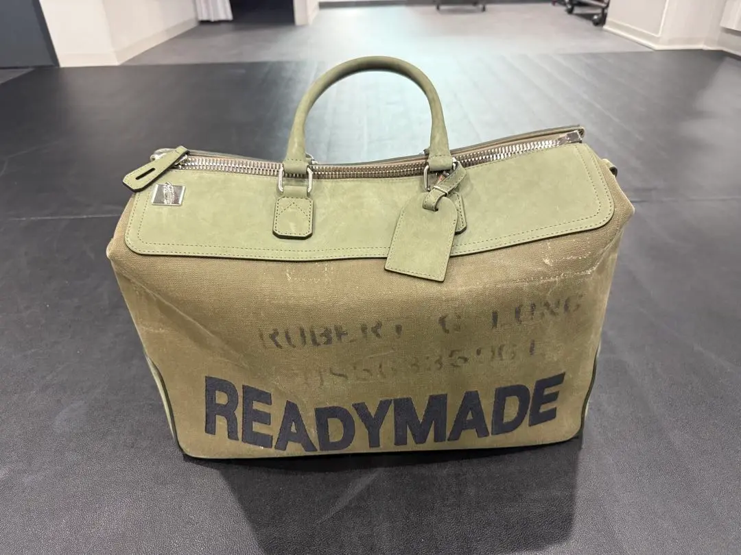 READYMADE GYM BAG LARGE／レディーメイド　ジムバッグ READYMADE GYM BAG LARGE (KHAKI #A) – LOOM OSAKA