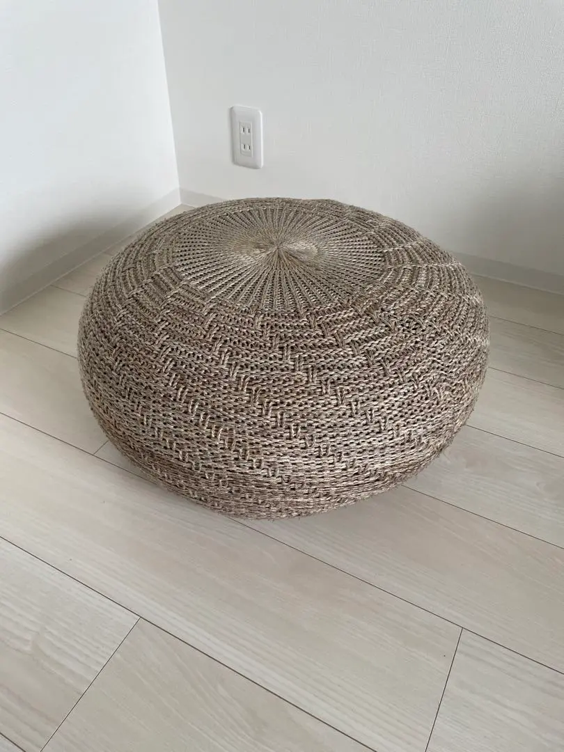 新品　IKEA サンダレード プーフ&ツイストクッション2つ SANDARED サンダレード プーフ, ベージュ - IKEA