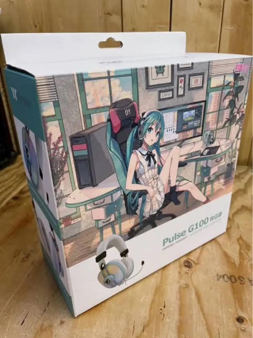 【美品】初音ミクコラボThermaltakePulseG100 RGB maple氏のイラストを採用した初音ミクコラボのThermaltake社製