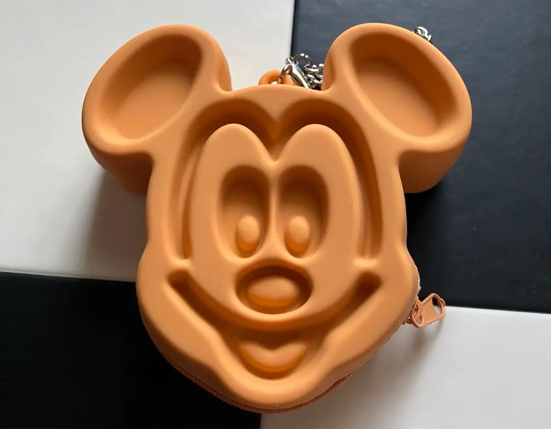 ディズニーランド ミッキー ワッフル ポーチ レトロ ディズニーランド ミッキー ワッフル ポーチ レトロ - 小物