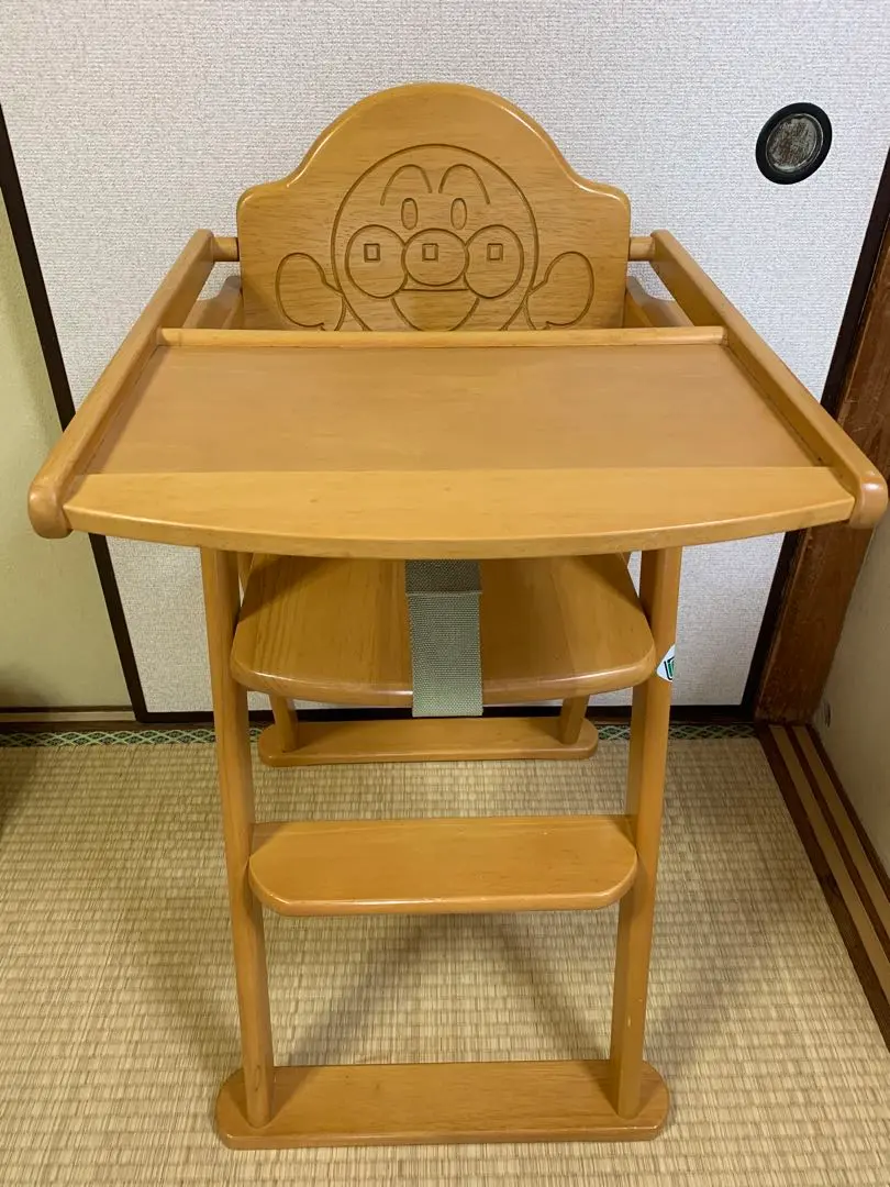❖【美品/希少】アンパンマン 木製 ベビーチェア テーブル付/アガツマ製 2025年最新】アンパンマン木製ハイチェアの人気アイテム - メルカリ