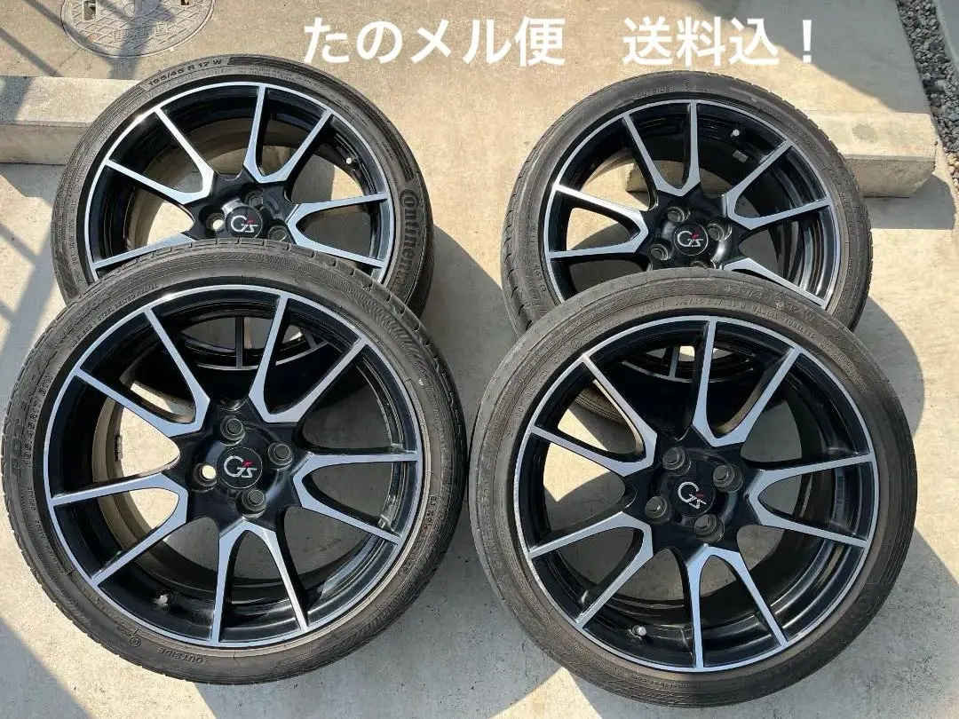GWセール ★☆ AQUA G's 純正ホイール ４本セット 17x6.5J 4本SET 会社宛 送料無料 17×6.5J トヨタ アクア G's 純正 アルミ