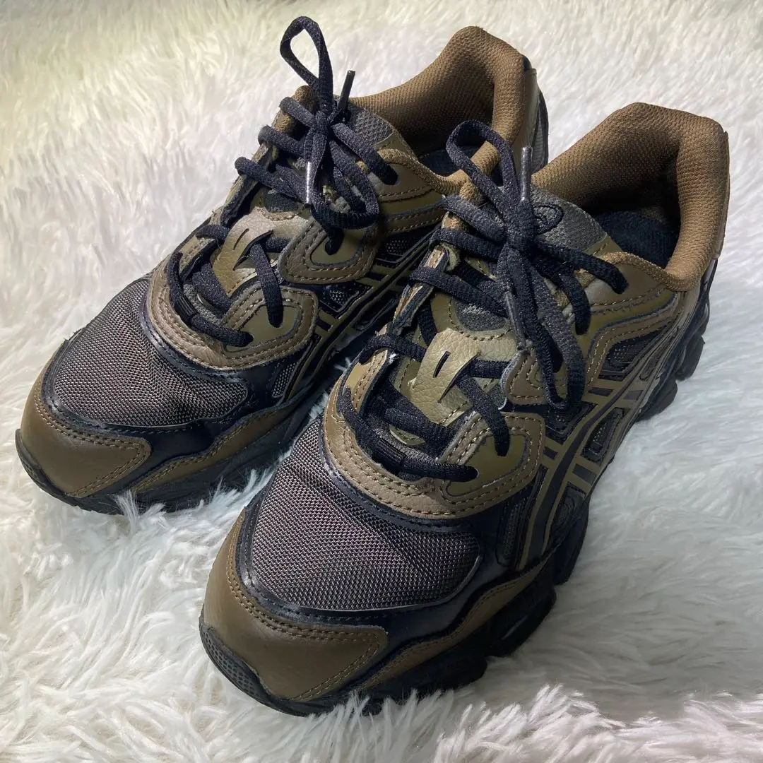 【美品】ASICS GEL-NYC ブラウン　23.5 2025年最新】Asics gel-nyc ブラウンの人気アイテム - メルカリ