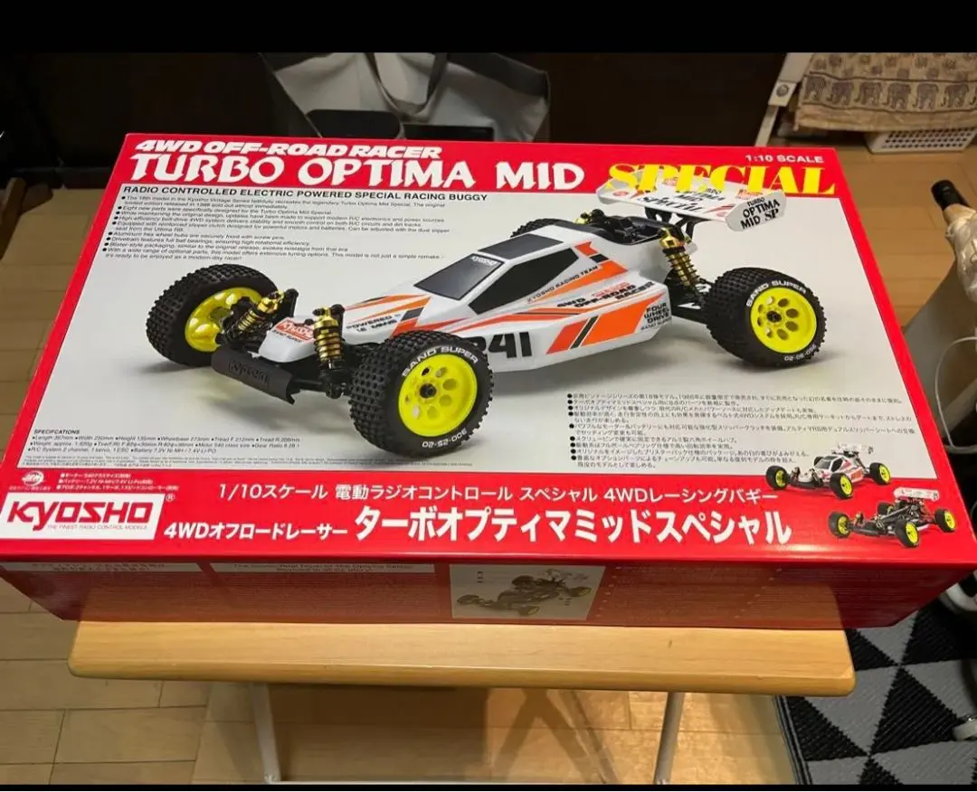 最終値下げKYOSHO オプティマミッド未走行メカ付き オプティマミッド ´87世界戦スペックを塗ってみました