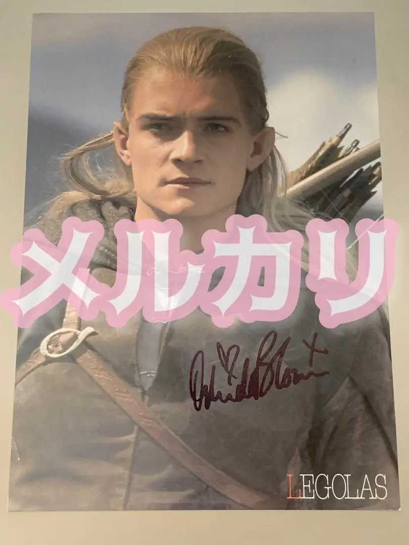 Orlando Bloom オーランド・ブルーム 直筆サイン入りポート