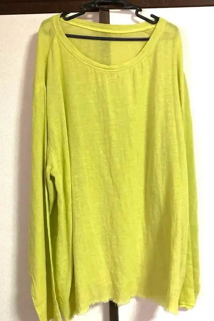 未使用 City Shop 寬鬆版型 亞麻 棉混紡上衣 的縮圖