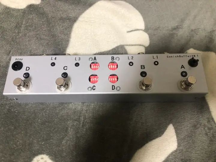 プログラムスイッチャー　自作エフェクター プログラマブルスイッチャーの自作 - 音遊び日記
