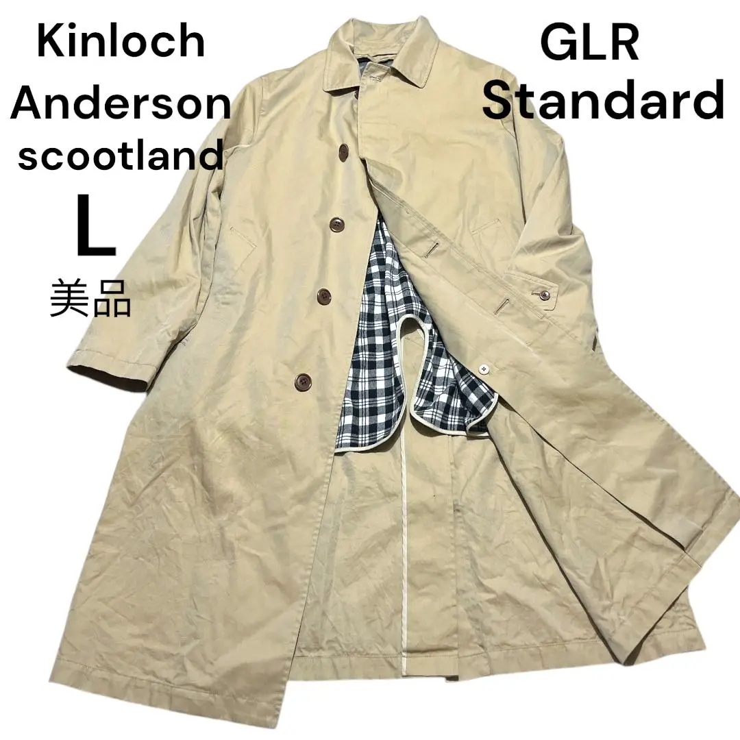2025年最新】Kinloch Anderson メンズ ステンカラーコートの人気