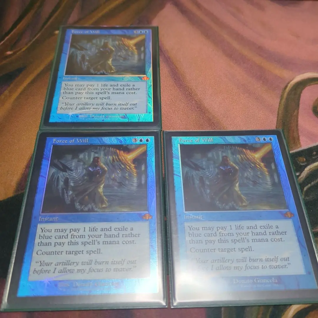 MTG　意志の力　旧枠 旧枠仕様)意志の力/Force of Will《日本語》【DMR】