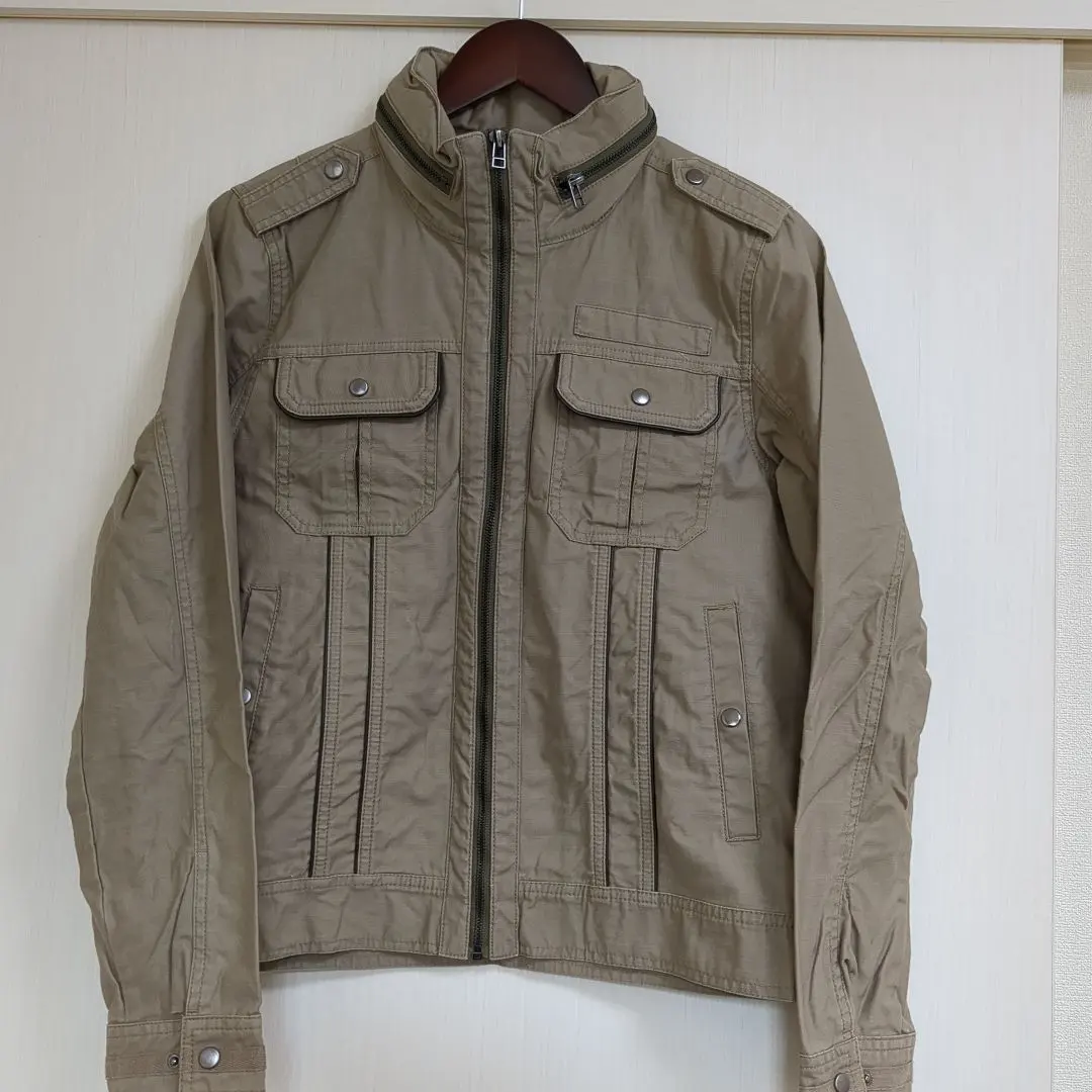 Thumbnail of Confirm beige military jacket outerwear