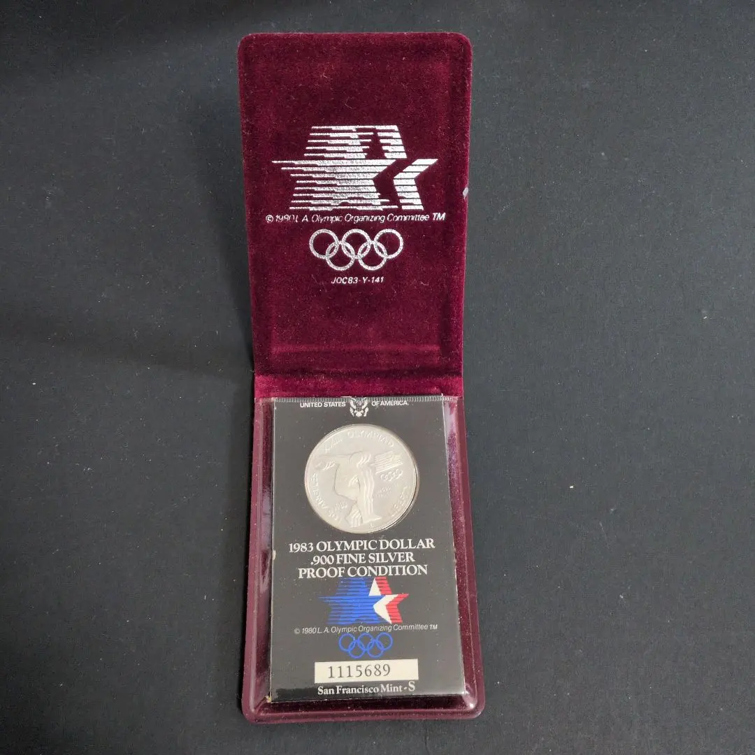 2025年最新】1983 オリンピック 銀貨の人気アイテム - メルカリ