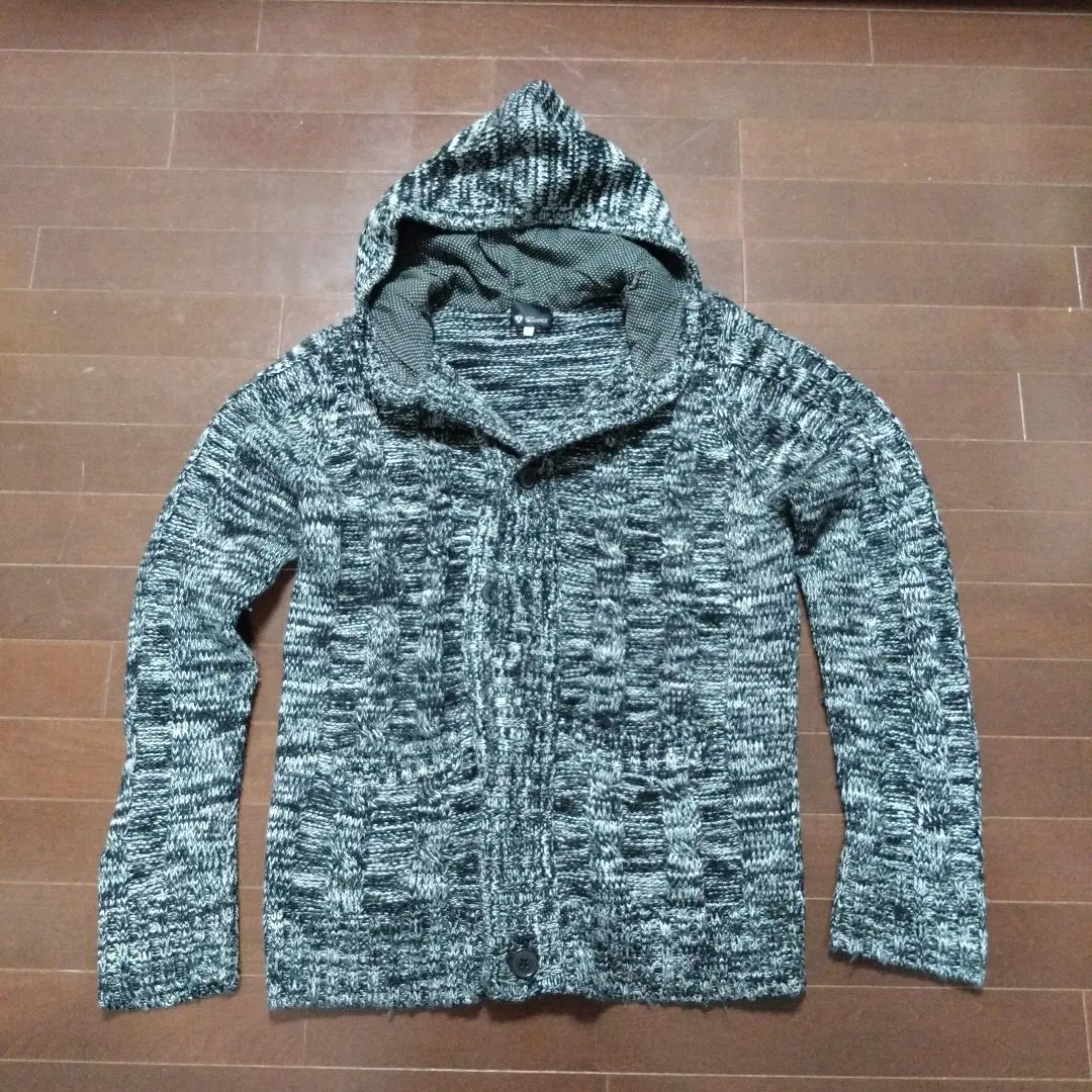 Thumbnail of TK MIXPICE Hooded Knit Black XL