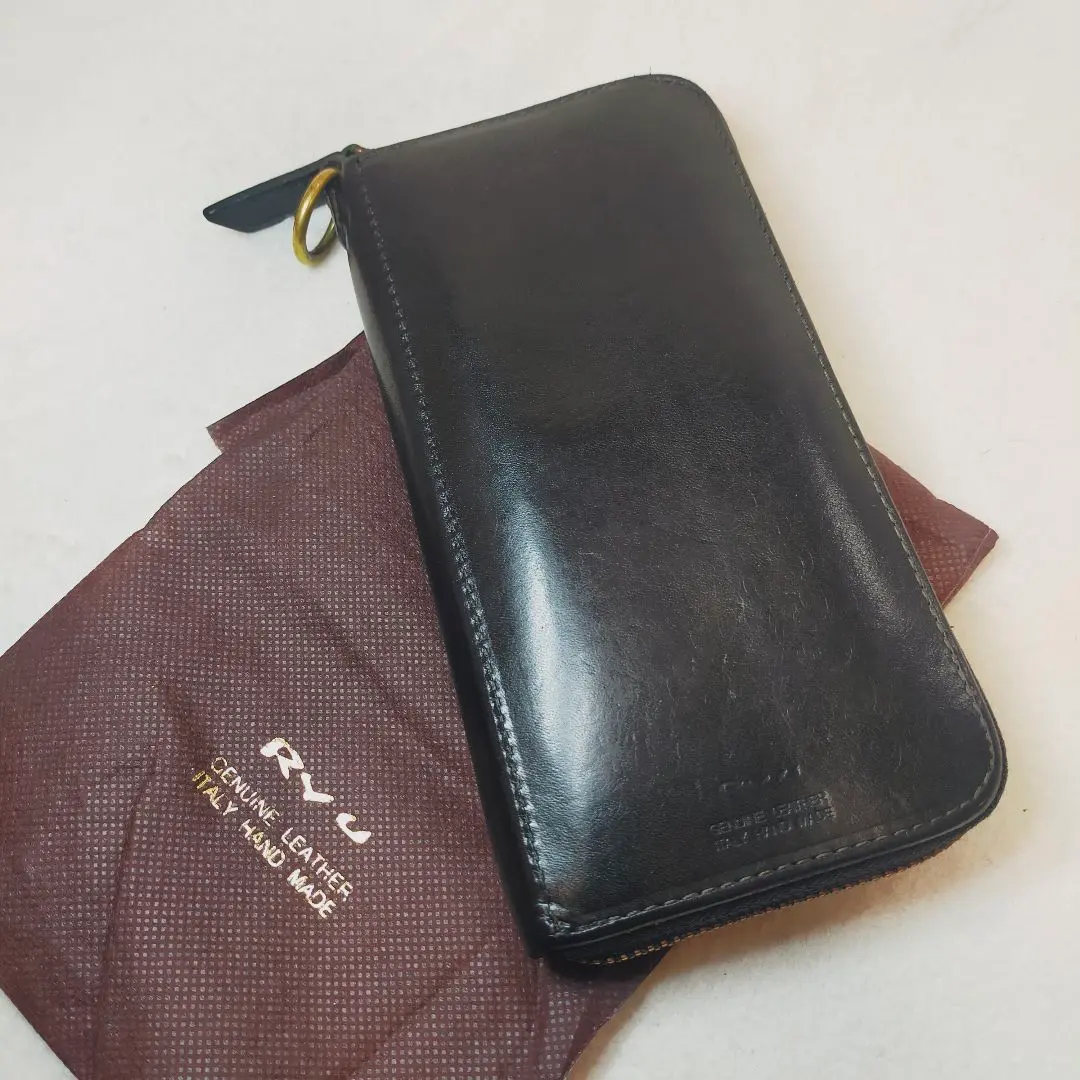 Ryu(リュウ) / 長財布/レザー/BLK/メンズ | 中古品の販売・通販