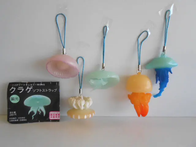 ♯Jwi18ETネイチャーテクニカラークラゲソフトストラップ蓄光7種 クラゲ ソフトストラップ – ネイチャーテクニカラー公式