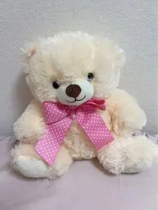 Thumbnail of Cream-colored stuffed animal