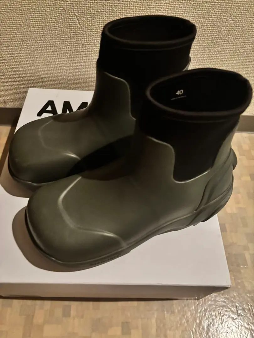 【関税込み】Ambush ホワイト ラバー ブーツ White Rubber Boots by AMBUSH on Sale