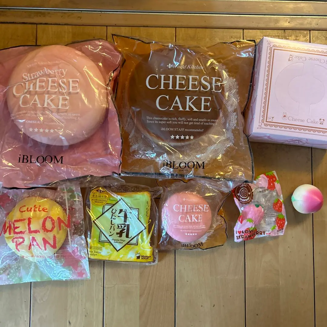 未開封品】THE PEACH オールドブルーム ジェル桃 絵柄入り