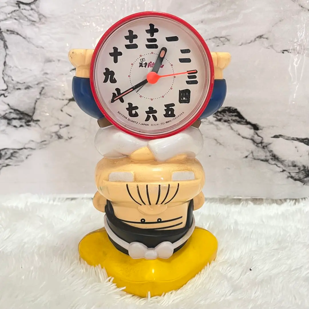 【美品】希少 天才バカボン 逆さま おしゃべり 目覚まし時計 置き時計 レトロ 美品】希少 天才バカボン 逆さま おしゃべり 目覚まし時計