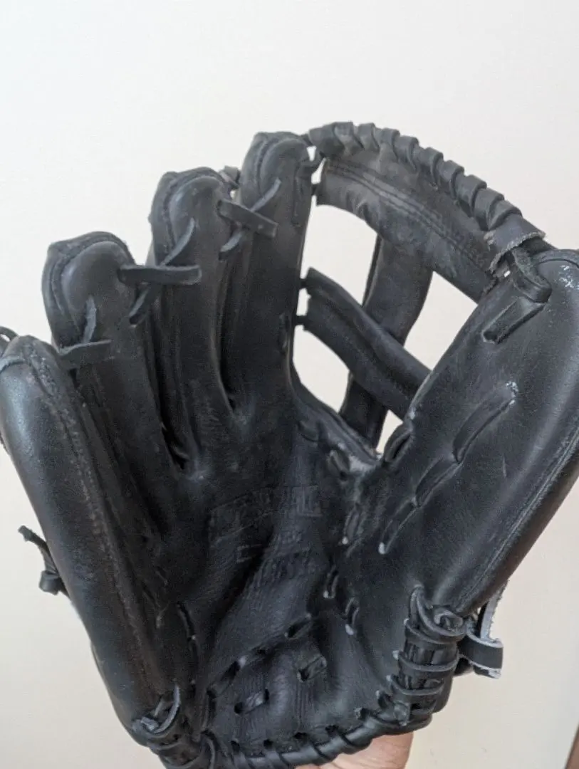 Thumbnail of Left-Handed FALCON PRO MODEL Soft Baseball Glove - Black