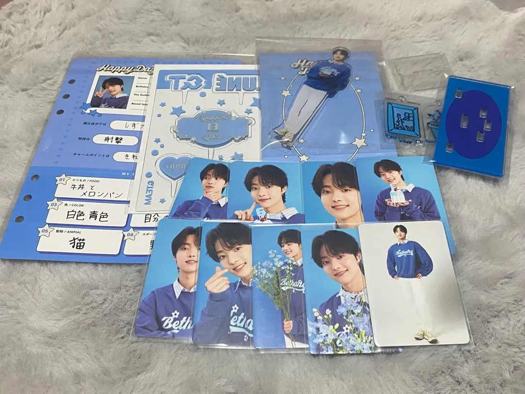 &TEAN EJ ウィジュ　センイルグッズ &TEAM EJ PHOTO CARD & DECO KIT ウィジュ バースデー センイル