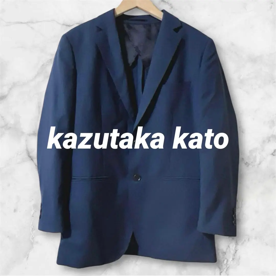 美品KiZuKi KAZUTAKA KATO レザー テーラードジャケット 羊革 美品KiZuKi KAZUTAKA KATO レザー テーラードジャケット 羊革