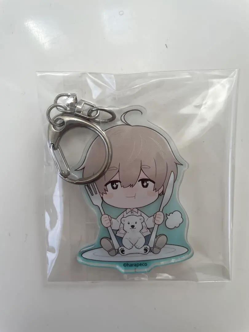 Thumbnail of Harapeko Shoten Polar Bear Acrylic Keyholder