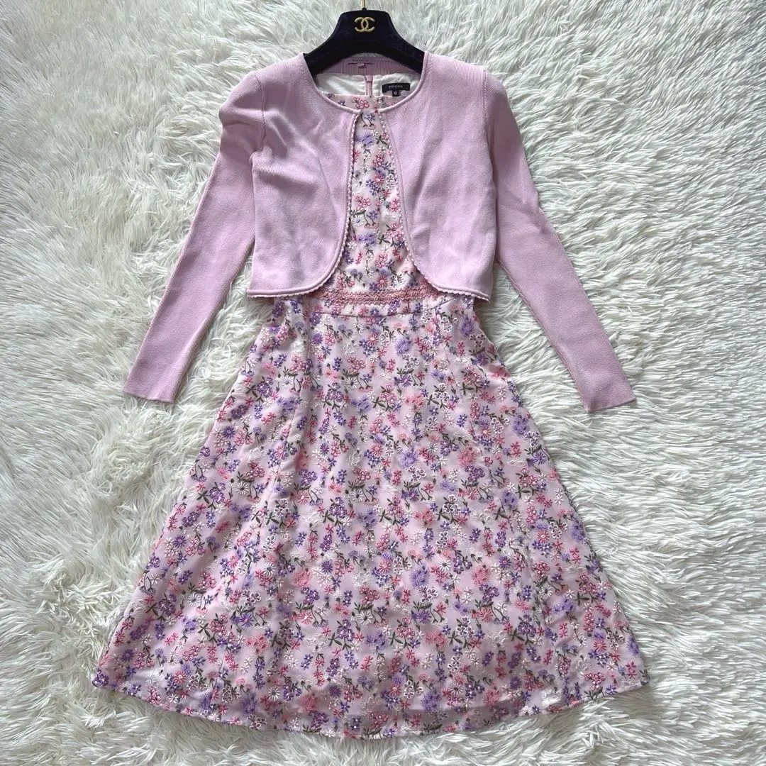 Thumbnail of TOCCA Floral Dress & Cardigan Set (2 pieces)