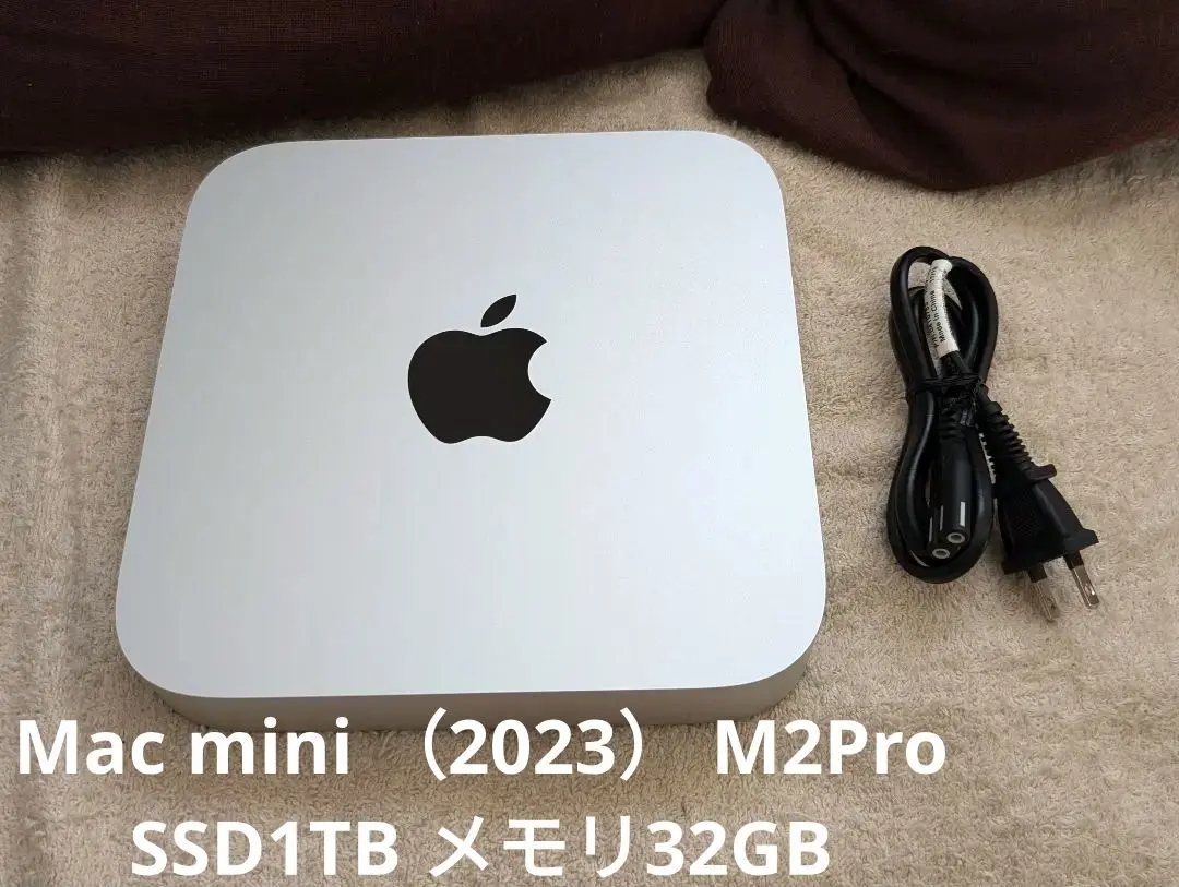 Mac mini M2 Pro 32GB 1TB 美品 専用VESAマウント付き 2025年最新】mac mini m2 pro 32gbの人気アイテム - メルカリ