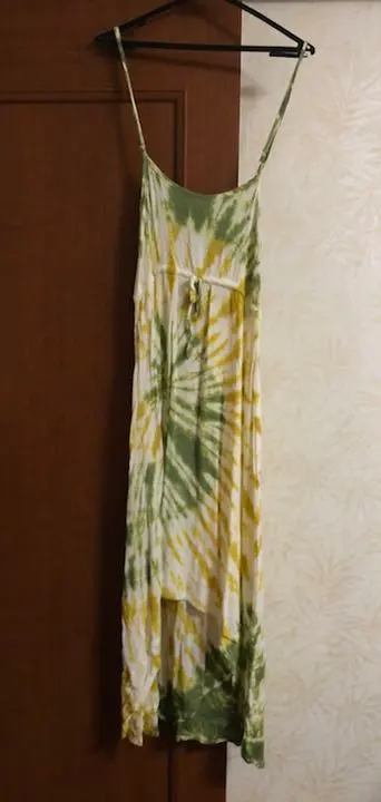 Thumbnail of L.A. GLITTER Tie-dye Maxi Dress, Yellow