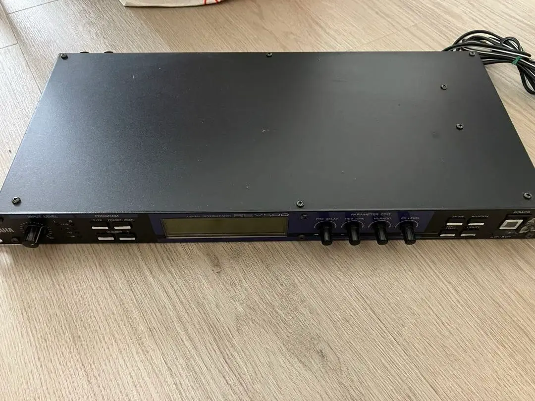 YAMAHA REV500リバーブ　エフェクター YAMAHA REV500 Digital Reverberator Reverb Effect Processor