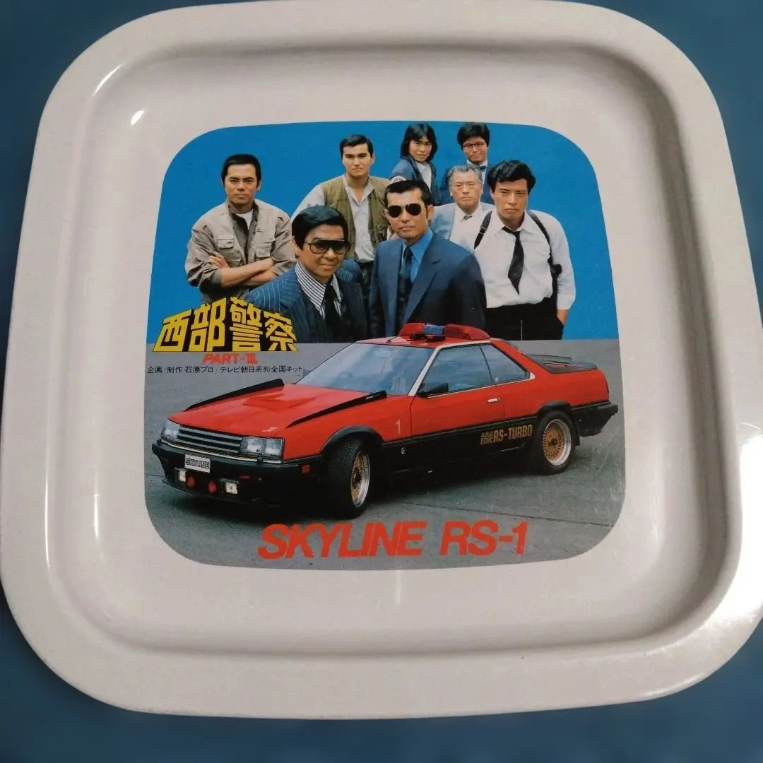 西部警察 Skyline RS-1 模型 昭和復古 的縮圖