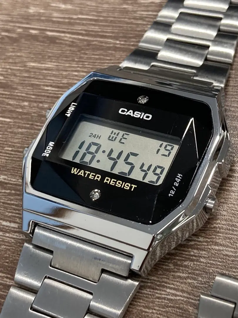 CASIO A159WAD-1 ダイヤ 2石 チープカシオ 腕時計 チプカシ
