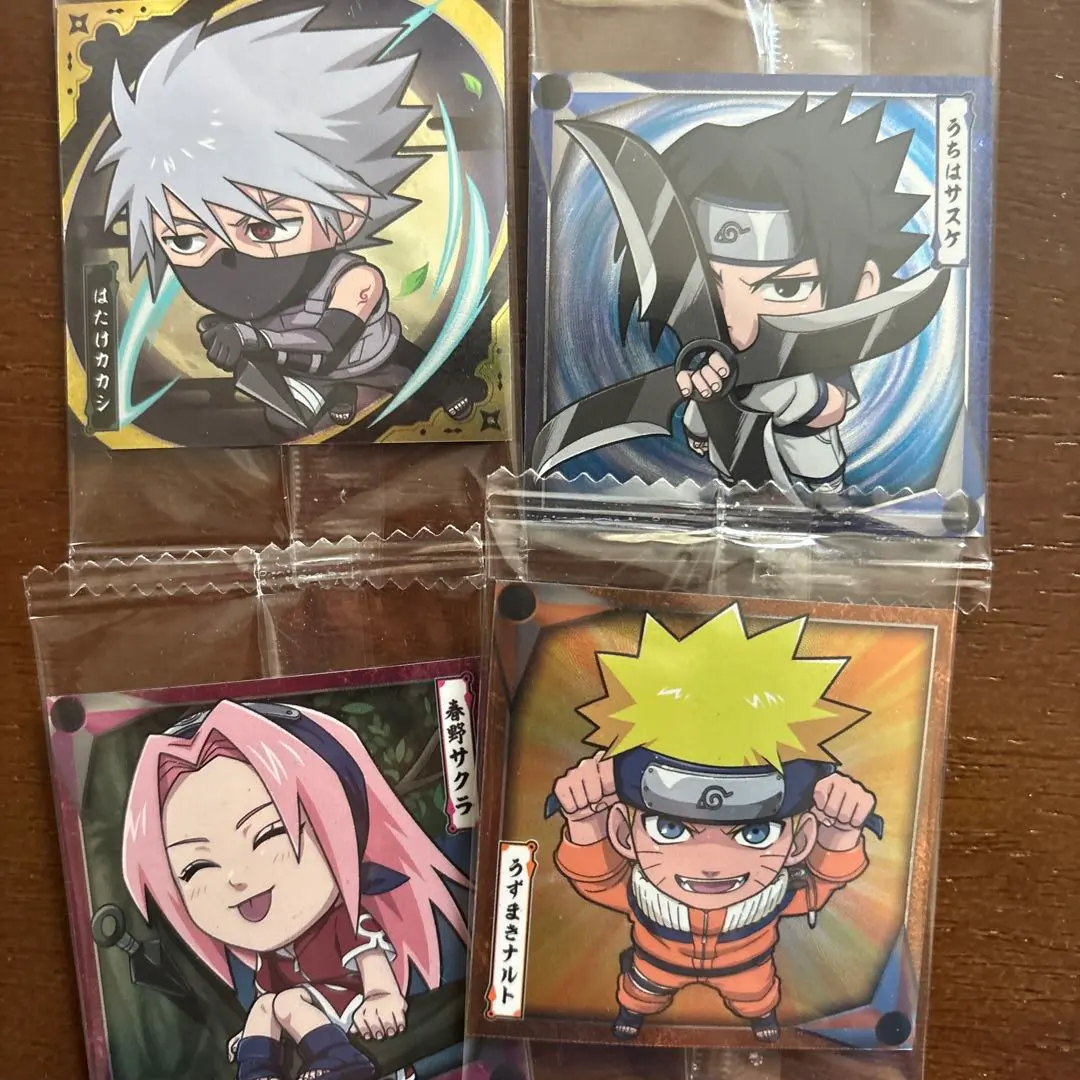 Thumbnail of Wafer: Uchiha Sasuke, Haruno Sakura, Uzumaki Naruto sticker seal