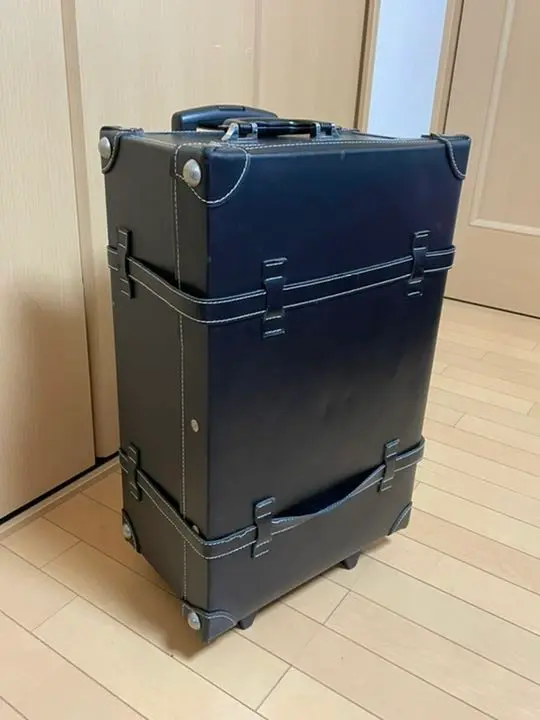 【美品】COMME CA ISMコムサイズム　アンティーク　キャリーケース　旅行 美品】COMME CA ISMコムサイズム アンティーク キャリーケース