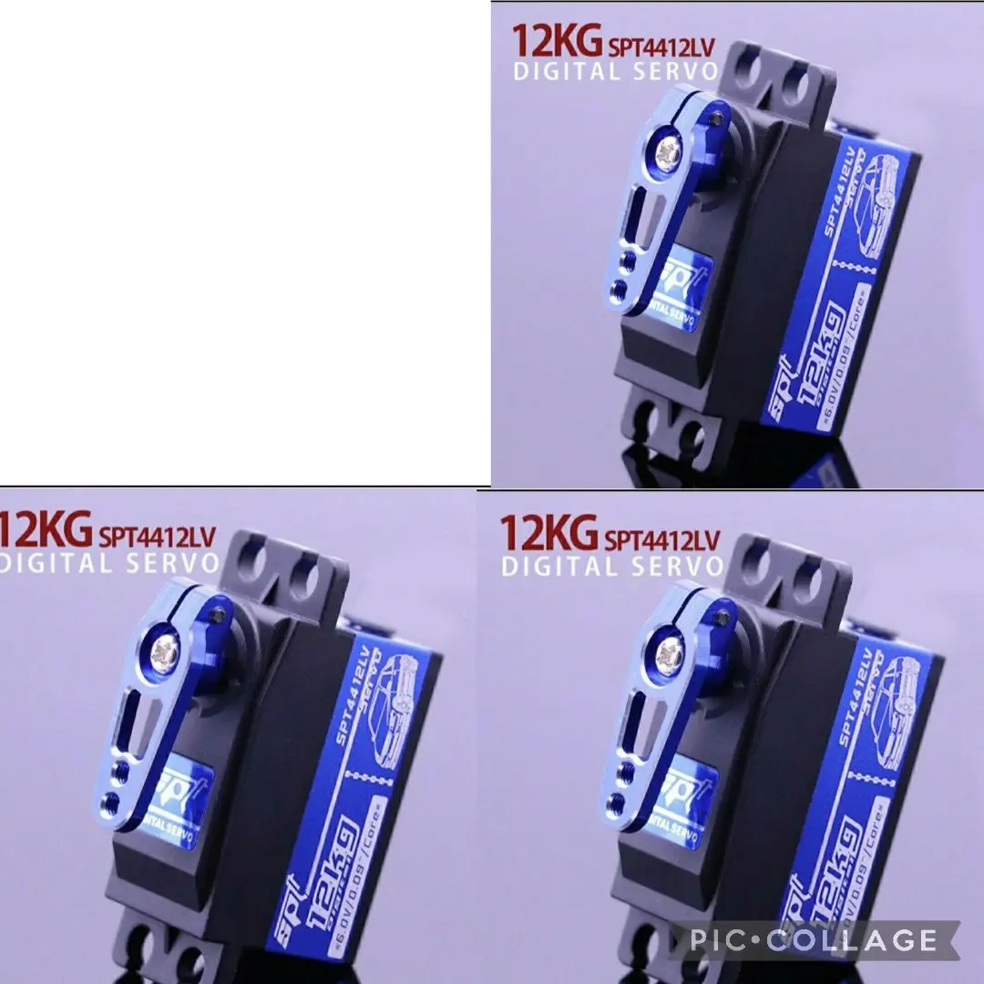 2個 SPT4412LV ハイ スペック サーボ ロープロ ラジコン YD-2