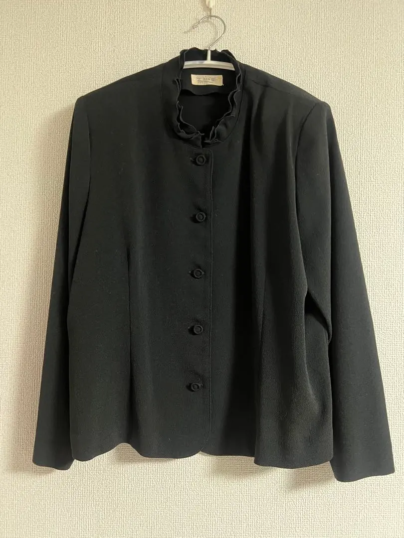Thumbnail of Showa Retro Sannenzaka FORMAL Black Jacket, Size L Equivalent