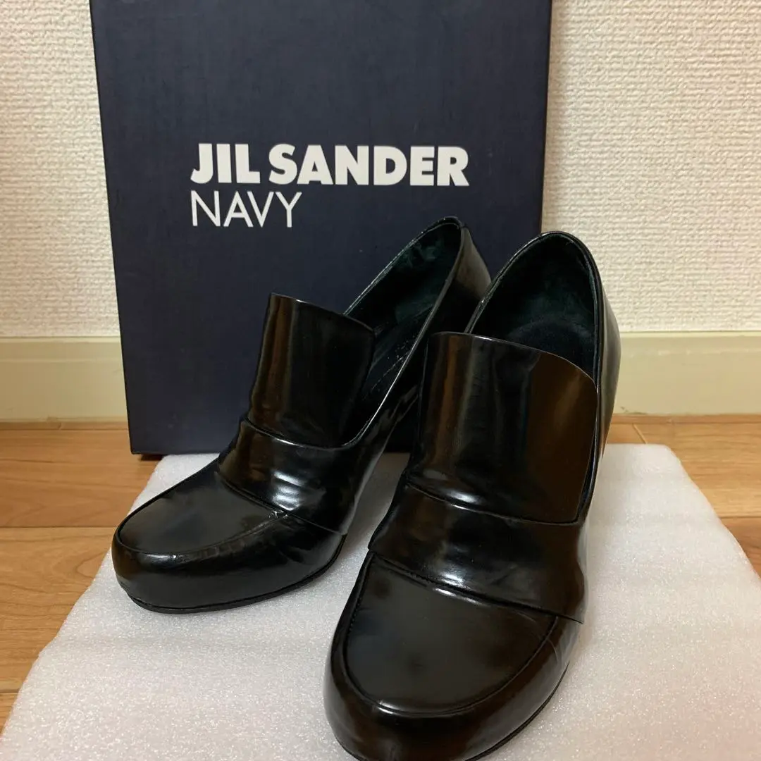 JIL SANDER NAVYローファー 楽天市場】ジルサンダー ローファー ポインテッドトゥ ブラック
