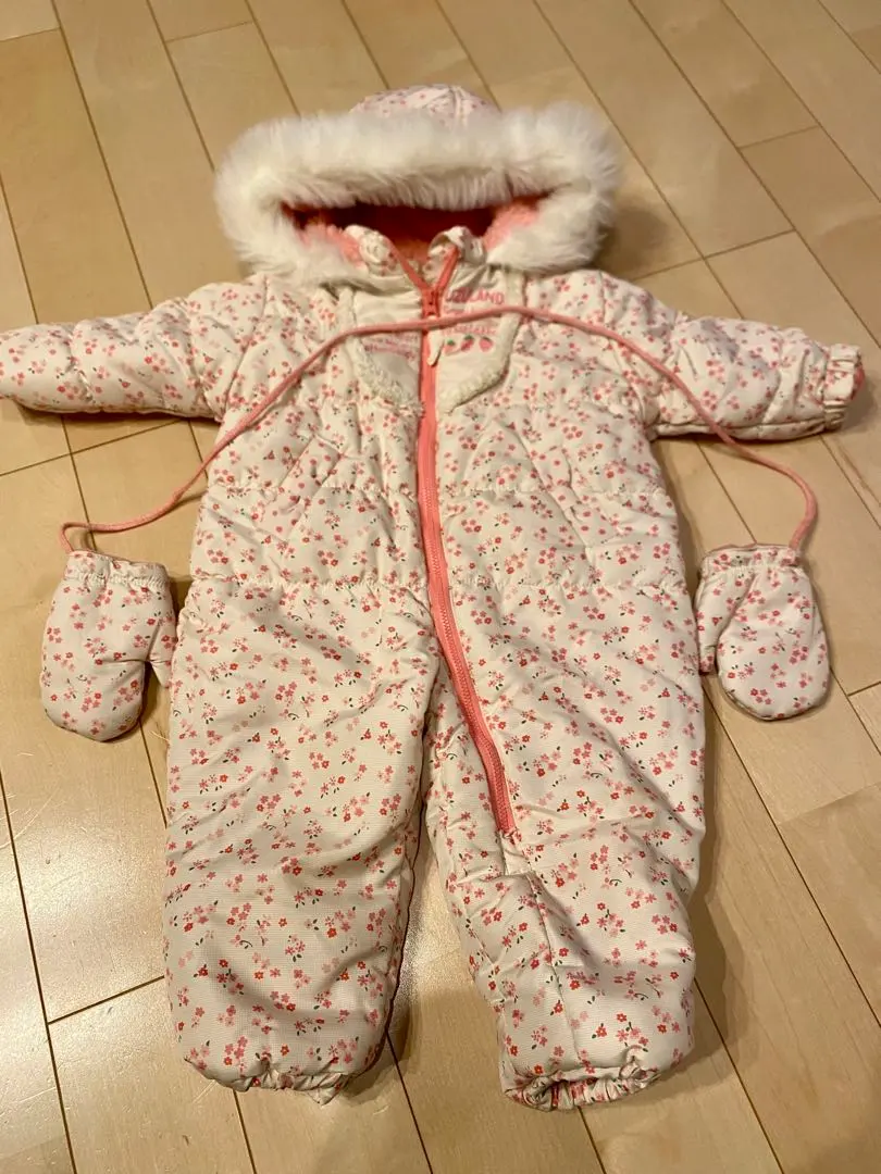 Thumbnail of UZULAND Floral Romper, Size 80