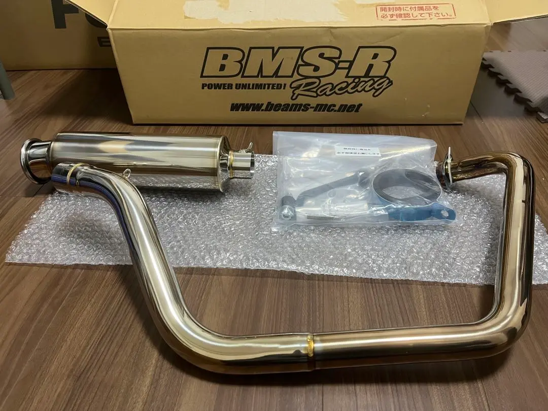 エイプ50用 BEAMS ステンレス製マフラー ホンダ バイク マフラー エイプ 50/100 ステンレス マフラー