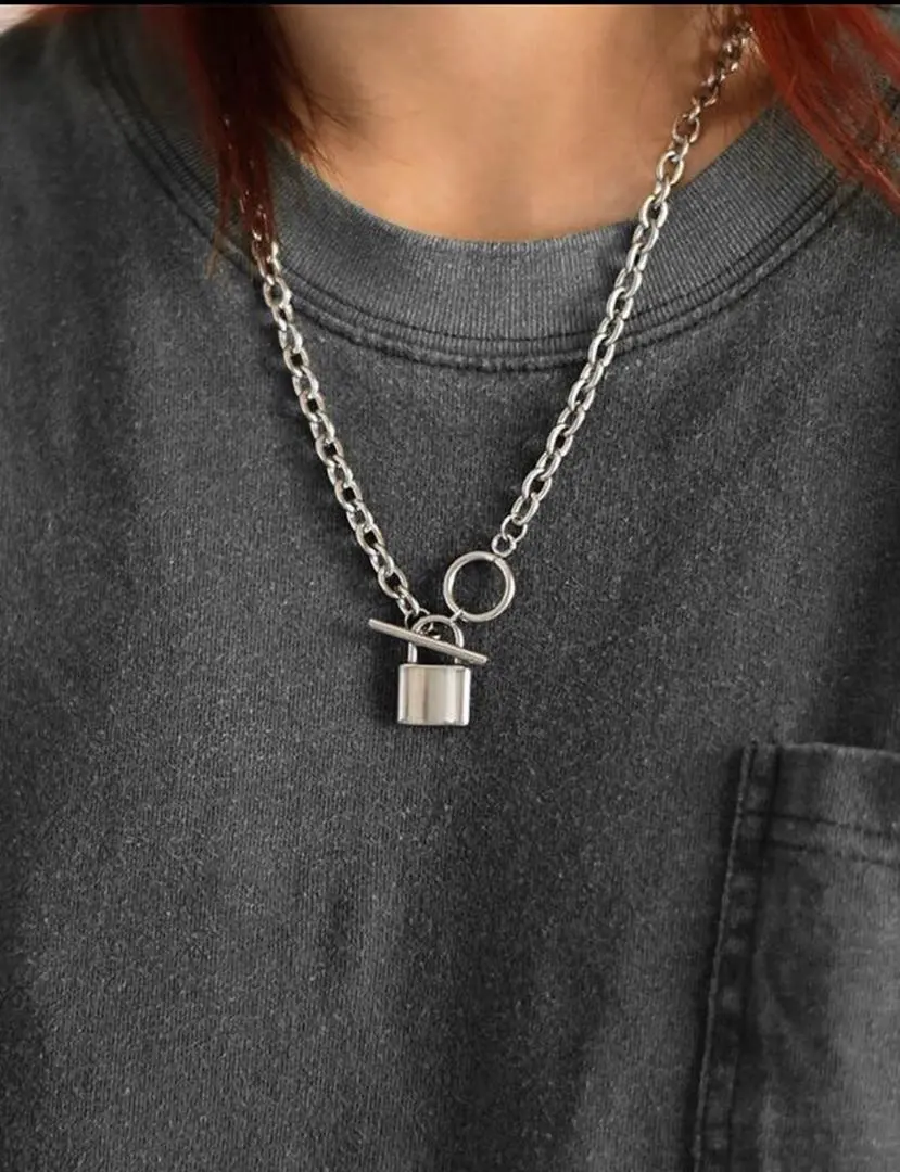Thumbnail of Y2K Silver Chain Necklace
