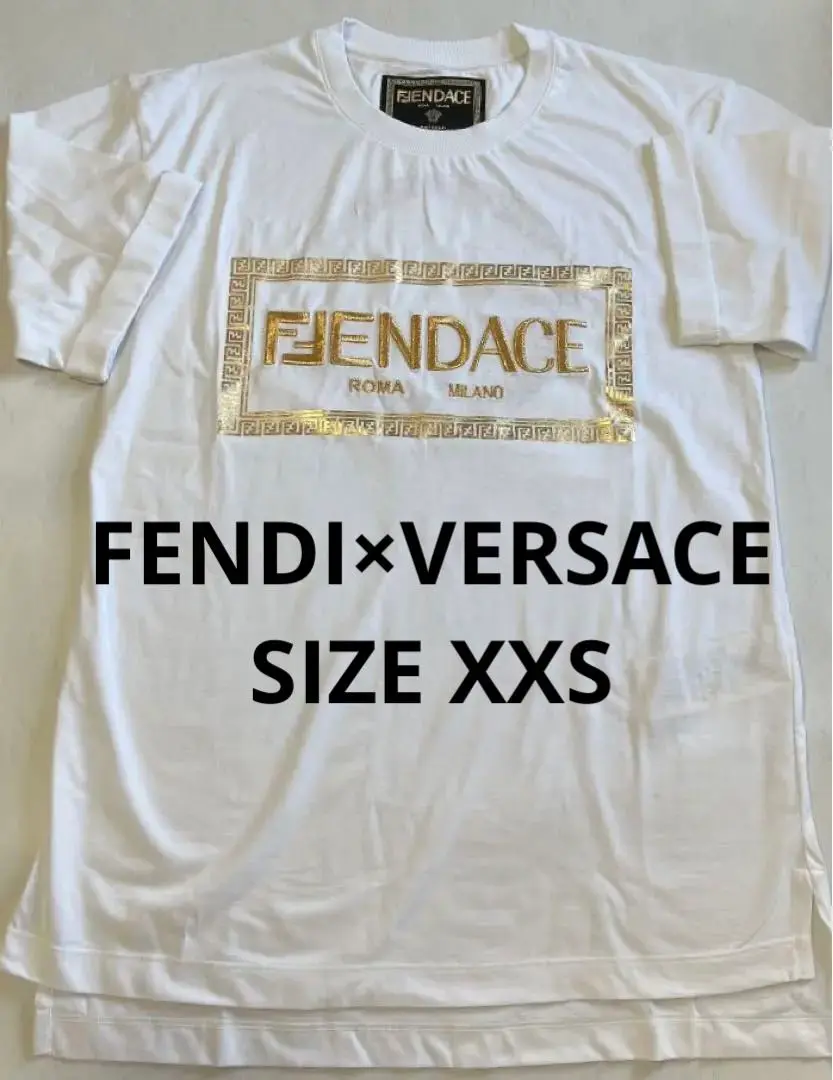 国内即発！フェンダーチェ Tシャツ FENDI×Versaceコラボ 楽天市場】【中古】美品 22SS フェンダーチェ Fendace
