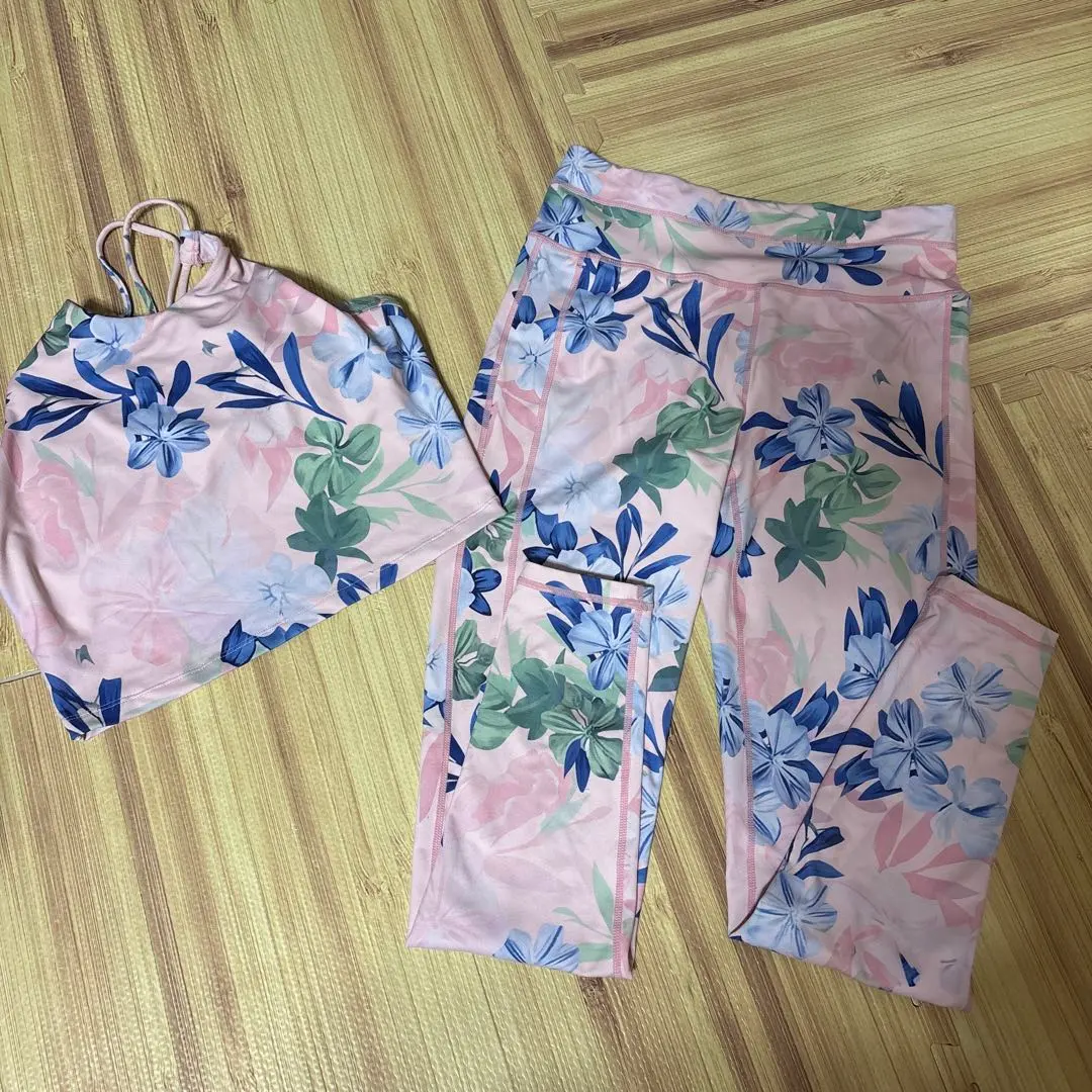 Thumbnail of Floral Yoga Wear Set, Size M