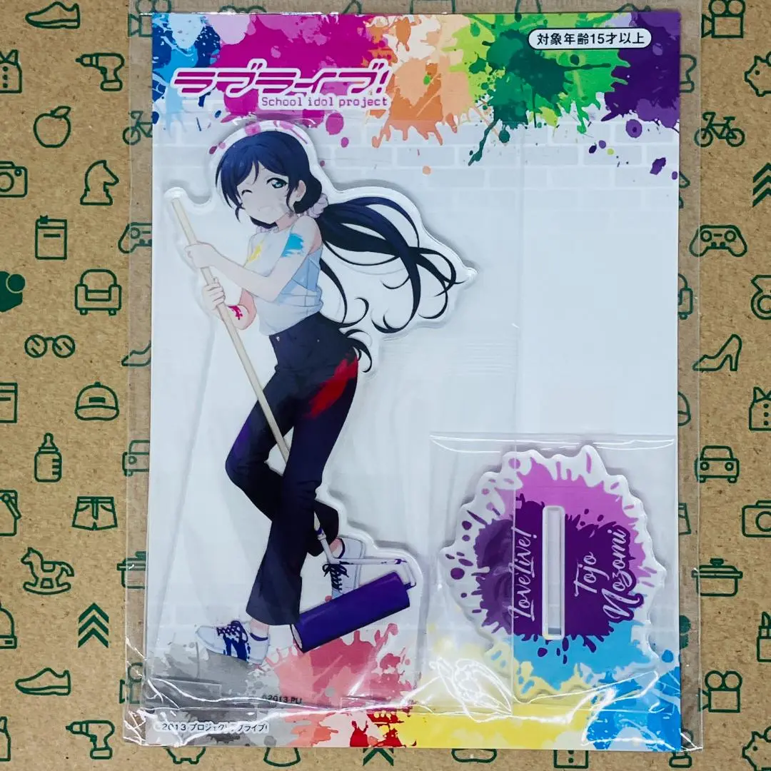 東條希 ランチョンマット アクスタ ラブライブ μ's お台場 THEキャラカフェ ランチョンマット 東條